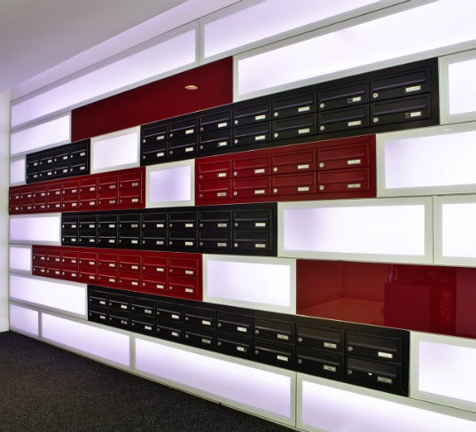 Lobby fixtures, access controls, entry systems and postal boxes
