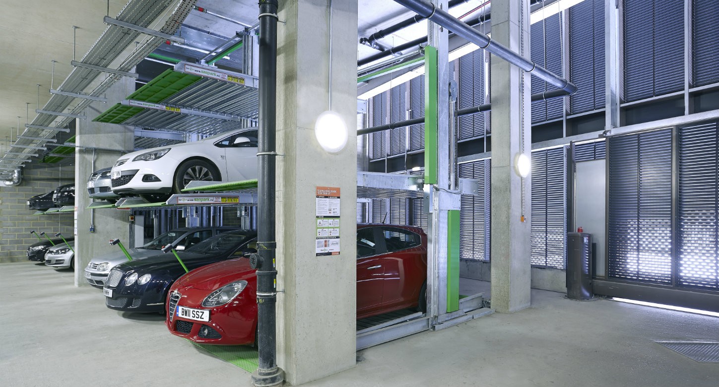 Car Parks of the future - car stackers