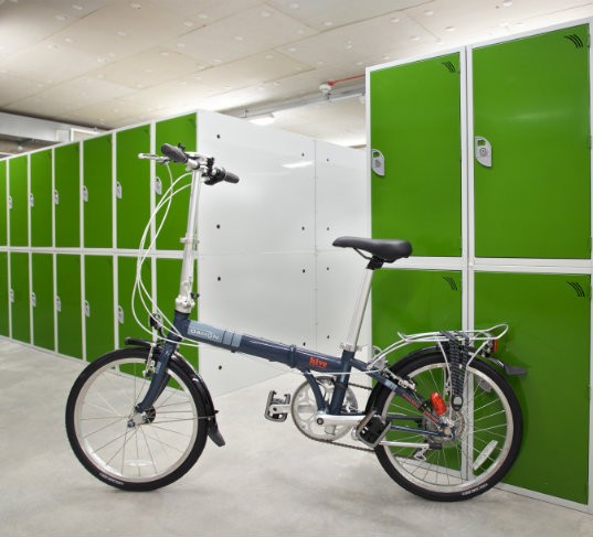 Cycle lockers from Bellsure
