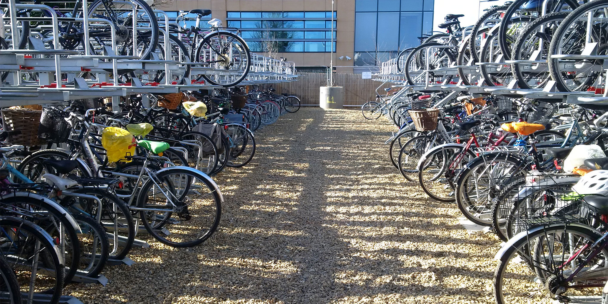 Bellsure had just the solution for cycle storage at Cambridge Railway Station